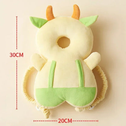 Coussin Anti-Chute Bébé – Protection Tête Motif Abeille Ange 1-3 ans