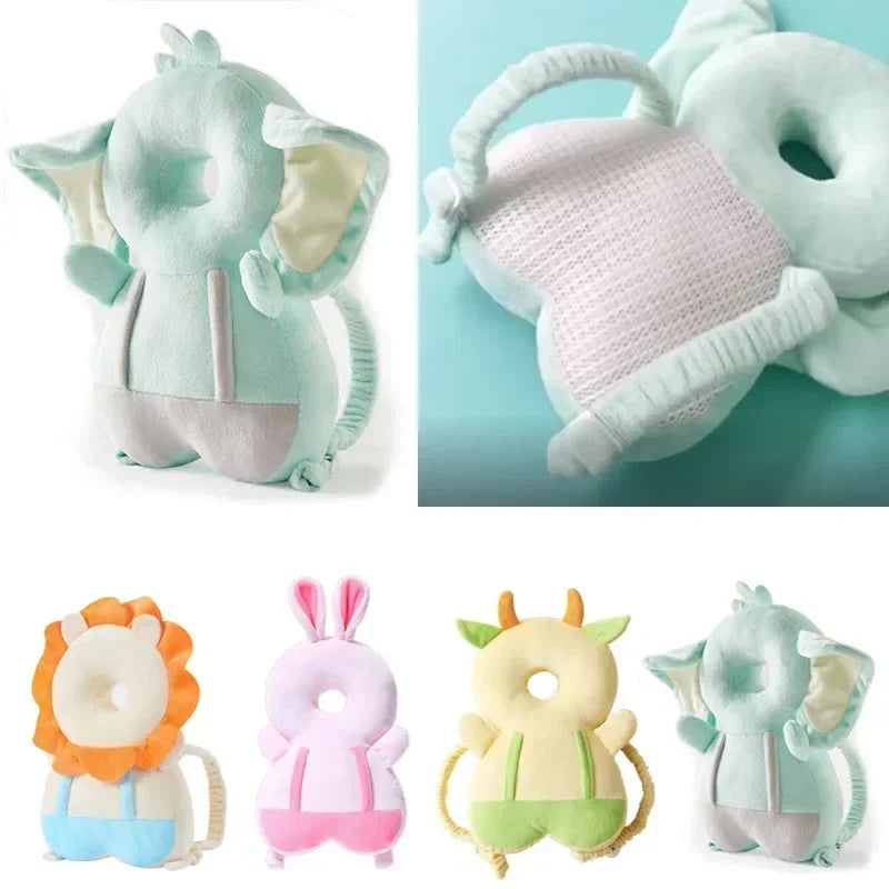 Coussin Anti-Chute Bébé – Protection Tête Motif Abeille Ange 1-3 ans