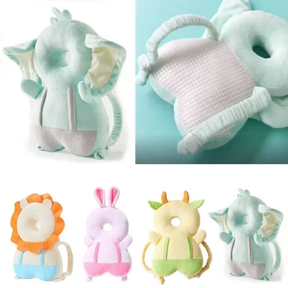 Coussin Anti-Chute Bébé – Protection Tête Motif Abeille Ange 1-3 ans