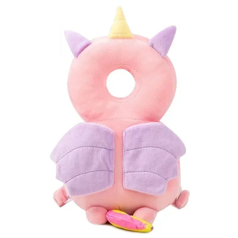 Coussin Anti-Chute Bébé – Protection Tête Motif Abeille Ange 1-3 ans