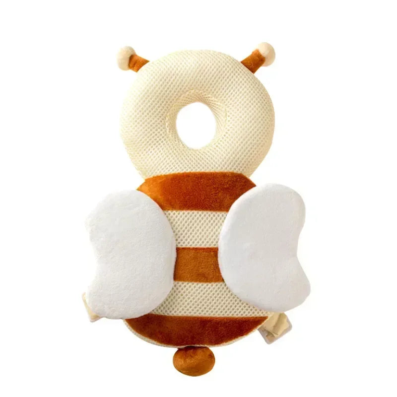 Coussin Anti-Chute Bébé – Protection Tête Motif Abeille Ange 1-3 ans