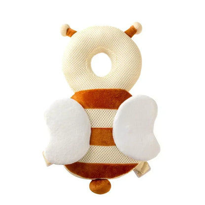 Coussin Anti-Chute Bébé – Protection Tête Motif Abeille Ange 1-3 ans
