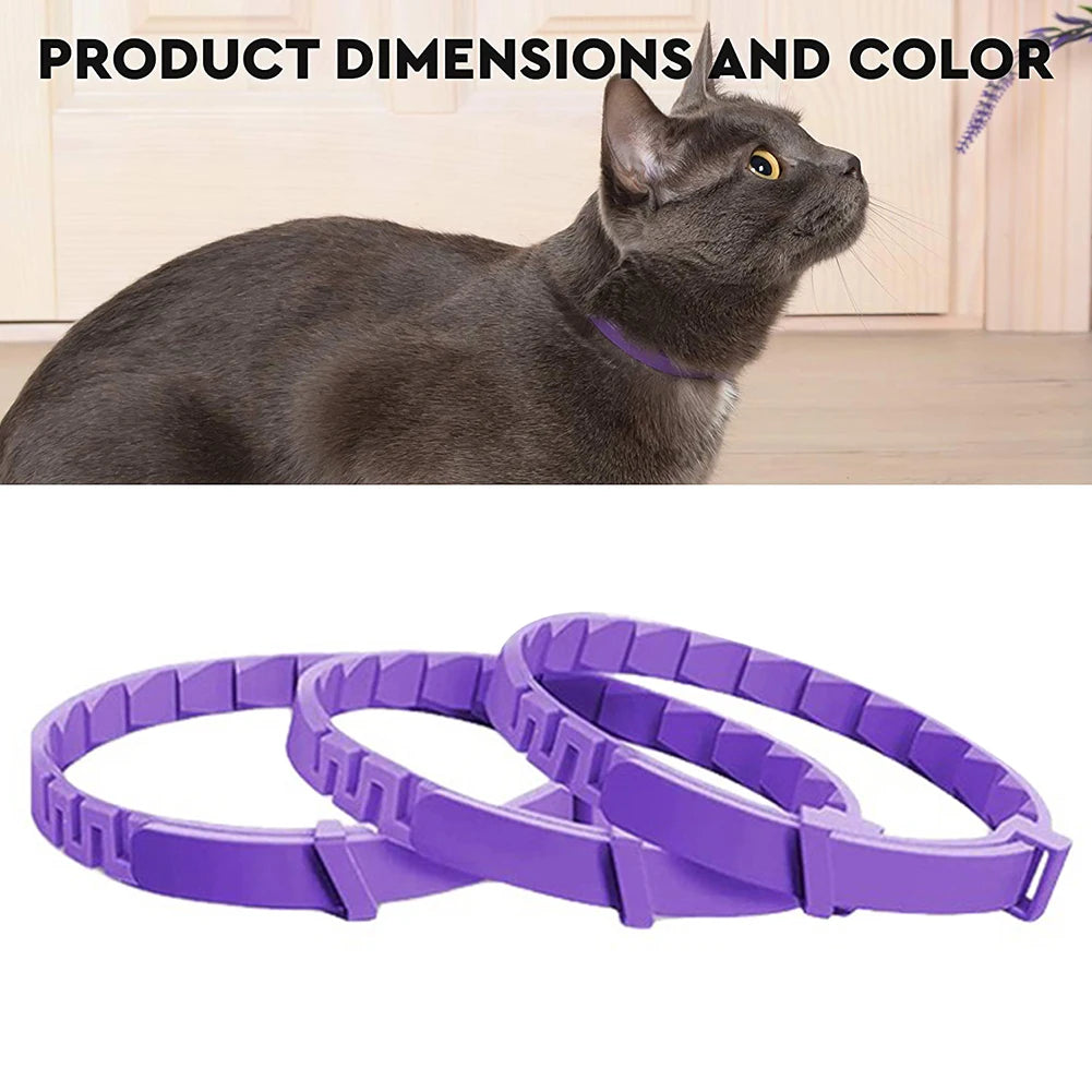 Dogs Calming Pheromones Collar Relieve Reduce Anxiety Stress Adjustable Relaxing Comfortable Collar Breakaway Design For Pet