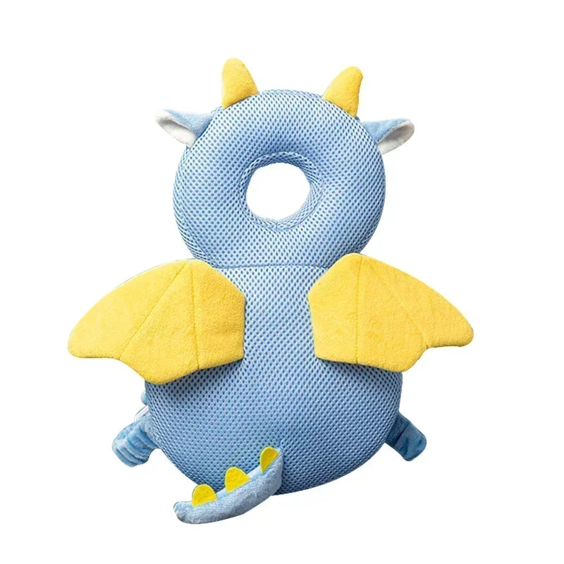 Coussin Anti-Chute Bébé – Protection Tête Motif Abeille Ange 1-3 ans