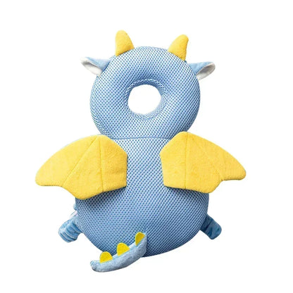 Coussin Anti-Chute Bébé – Protection Tête Motif Abeille Ange 1-3 ans
